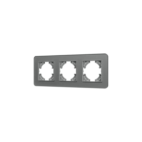 Рамка стеклянная Arlight FRM-OMALI-GS-3-GR 1шт 0 049698