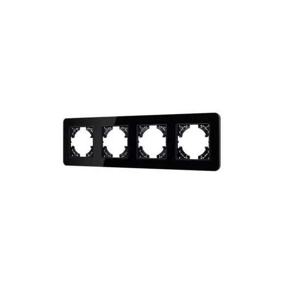 Рамка стеклянная Arlight FRM-OMALI-GS-4-BK 1шт 0 049701