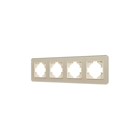 Рамка стеклянная Arlight FRM-OMALI-GS-4-GD 1шт 0 049703