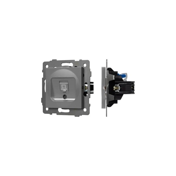 Механизм компьютерной розетки Arlight SCT-MPC1-PL-GR-V 1шт 0 049848 Механизм компьютерной розетки Arlight SCT-MPC1-PL-GR-V 1шт 0 049848