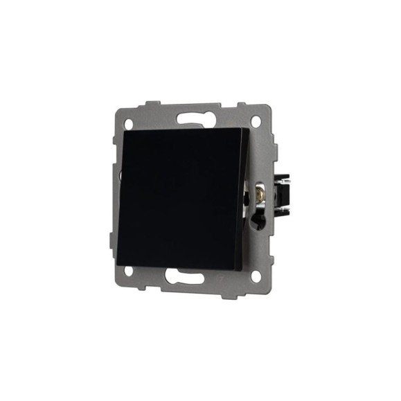 Механизм выключателя одноклавишный перекрестный Arlight SWT-MKX1-PL-BK-V 1шт 0 049876