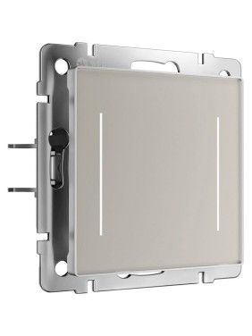 Двухклавишный умный сенсорный выключатель WERKEL W4523641 (дымчатый) a069765 Двухклавишный умный сенсорный выключатель WERKEL W4523641 (дымчатый) a069765