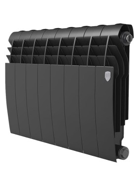 Биметаллический радиатор ROYAL THERMO BILINER B 350 чёрный, 10 секц. НС-1682255