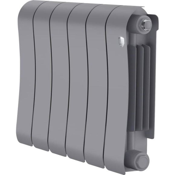 Радиатор биметаллический ROYAL THERMO Infinity 300 Silver Satin - 6 секций НС-1683696 Радиатор биметаллический ROYAL THERMO Infinity 300 Silver Satin - 6 секций НС-1683696