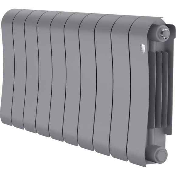 Радиатор биметаллический ROYAL THERMO Infinity 300 Silver Satin - 10 секций НС-1683532 Радиатор биметаллический ROYAL THERMO Infinity 300 Silver Satin - 10 секций НС-1683532