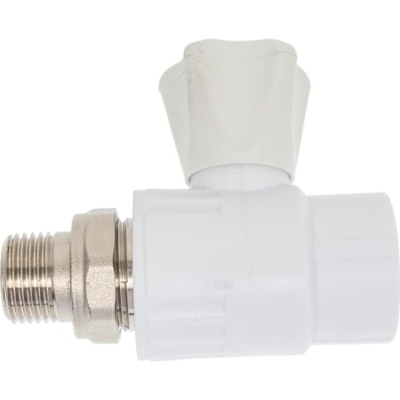 Шаровый кран Valfex 25х1/2 дюйма НР, прямой для радиатора 107-3706 10149125 Шаровый кран Valfex 25х1/2 дюйма НР, прямой для радиатора 107-3706 10149125