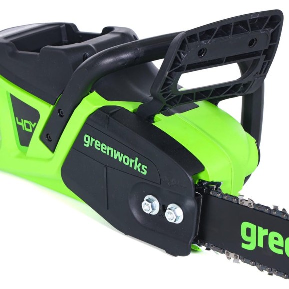 Цепная аккумуляторная пила GreenWorks GD40CS20X 40V, 40 см, 2000 Вт, бесщеточная, c 1хАКБ 4 Ач И ЗУ 2008807USB4 Цепная аккумуляторная пила GreenWorks GD40CS20X 40V, 40 см, 2000 Вт, бесщеточная, c 1хАКБ 4 Ач И ЗУ 2008807USB4