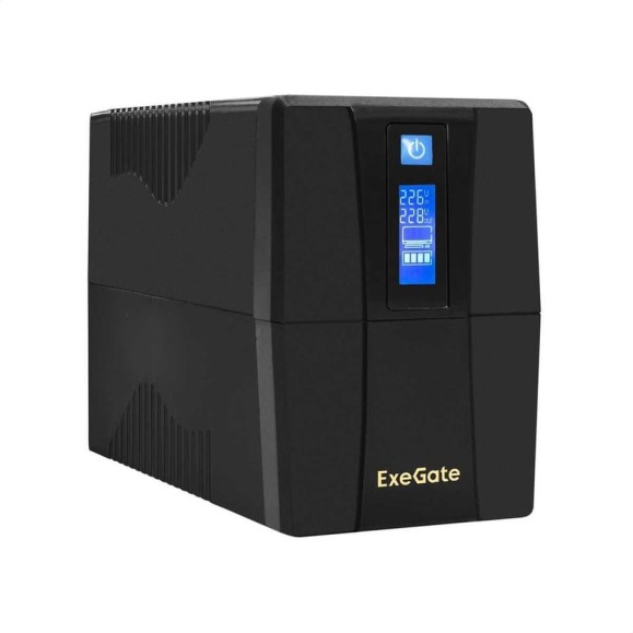 Источник бесперебойного питания ExeGate Power Smart ULB-850.LCD.AVR.EURO.RJ.USB 285478 Источник бесперебойного питания ExeGate Power Smart ULB-850.LCD.AVR.EURO.RJ.USB 285478