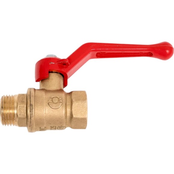 Кран шаровой Valfex N/P59 бирка для воды, 1/2" ВР/НР, ручка рычаг, латунный 11Б27фт1М VF.215.LR1.012.N/P59.Bir Кран шаровой Valfex N/P59 бирка для воды, 1/2" ВР/НР, ручка рычаг, латунный 11Б27фт1М VF.215.LR1.012.N/P59.Bir