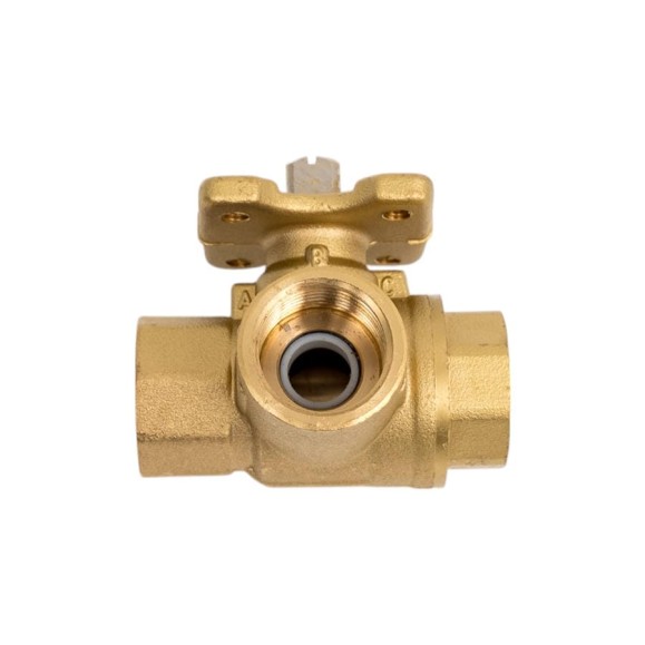 Клапан шаровой трехходовой BVM 3-way DN15-KVS1.6 (BVM) 3-way DN15-KVS1.6