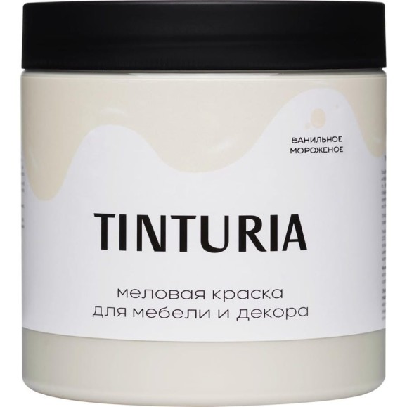 Краска для мебели и декора TINTURIA ванильное мороженое 0,75 кг /6 ЭК000145865 Краска для мебели и декора TINTURIA ванильное мороженое 0,75 кг /6 ЭК000145865