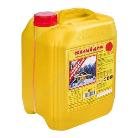 Антифриз Тёплый дом-30 50кг этиленг 45% -31С канистра 119-0352 Антифриз Тёплый дом-30 50кг этиленг 45% -31С канистра 119-0352