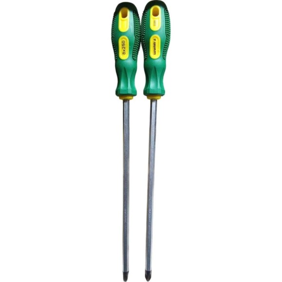 Отвертка крестовая с усилителем под ключ WYNNS 250_8,0 №3 2шт, W0398O+(2) 00000018015