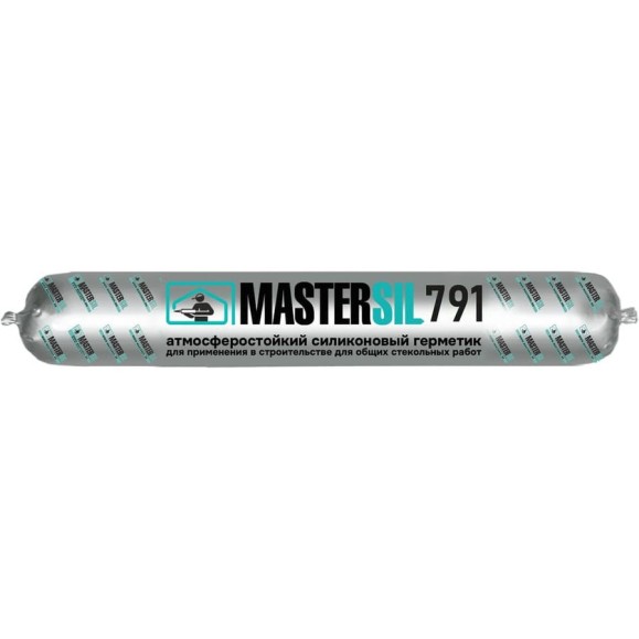 Силиконовый герметик Mastersil 791 (атмосферостойкий; черный; 600 мл) 1279/2 Силиконовый герметик Mastersil 791 (атмосферостойкий; черный; 600 мл) 1279/2