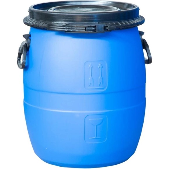 Бочка BlackWeld п/э 48л. круглая, с крышкой и обручем, с ручками синий 145151 Бочка BlackWeld п/э 48л. круглая, с крышкой и обручем, с ручками синий 145151