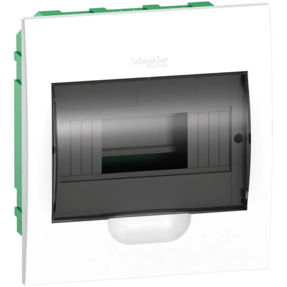 Щит Systeme Electric ЩРВ-П-8 встраиваемый с проз. дверцей 1р/8м SE EZ9E108S2FRUR Щит Systeme Electric ЩРВ-П-8 встраиваемый с проз. дверцей 1р/8м SE EZ9E108S2FRUR