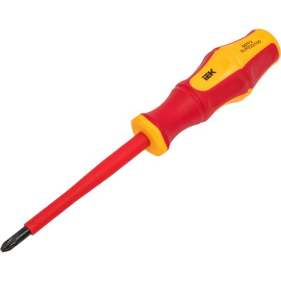 Отвертка диэлектрическая IEK ARMA2L 3 PZ/SL2x100 К3 A2L3-SC30-K3-ZS-20-100 Отвертка диэлектрическая IEK ARMA2L 3 PZ/SL2x100 К3 A2L3-SC30-K3-ZS-20-100