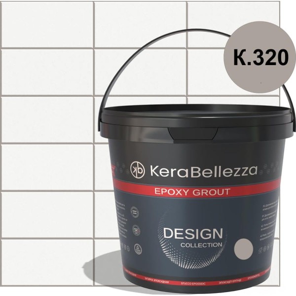 Затирка цветная эпоксидная Kerabellezza Design 1 кг. (К.320) 106790