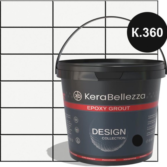 Затирка цветная эпоксидная Kerabellezza Design 1 кг. (К.360) 106794 Затирка цветная эпоксидная Kerabellezza Design 1 кг. (К.360) 106794