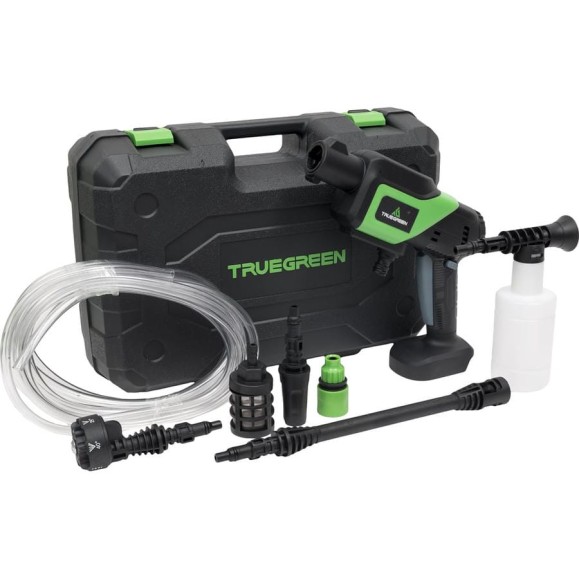 Аккумуляторная мойка высокого давления TRUEGREEN 20 В, 25 бар без аккумулятора и ЗУ TG8L202