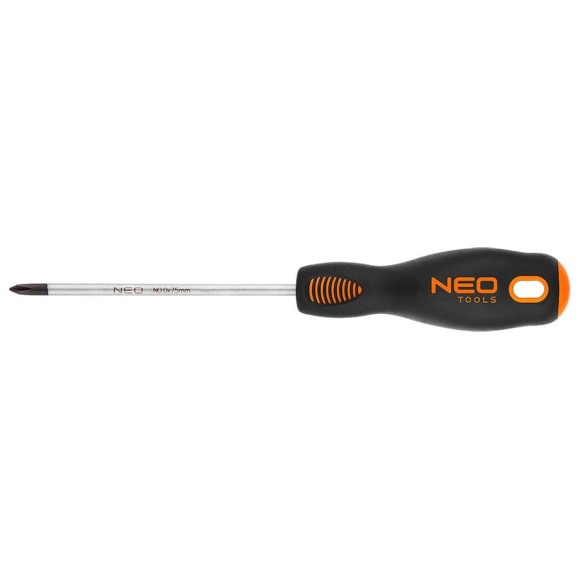 Отвертка Phillips NEO Tools PH0x75 мм 04-021 Отвертка Phillips NEO Tools PH0x75 мм 04-021