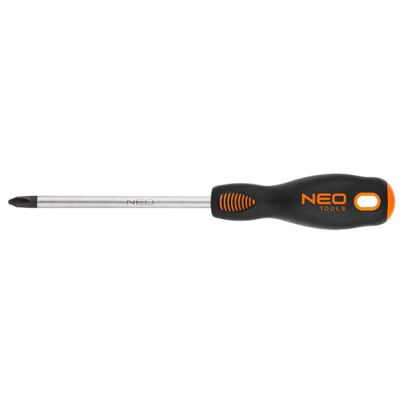 Крестовая отвертка NEO Tools PH2x200 мм CrMo 04-025 Крестовая отвертка NEO Tools PH2x200 мм CrMo 04-025