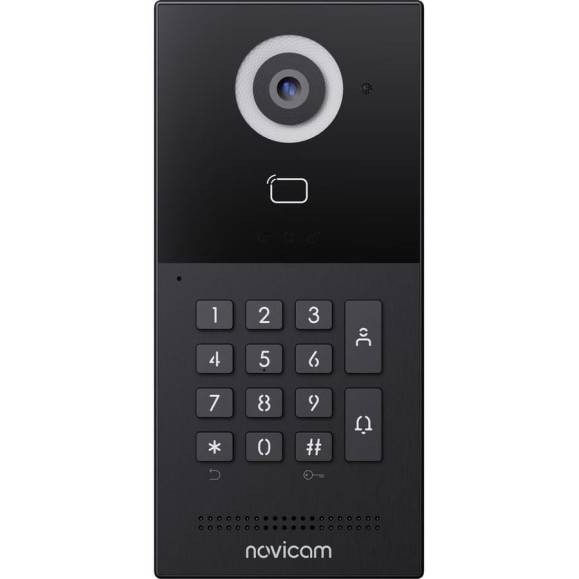 Вызывная панель Novicam FORWARD XRK IP BLACK, Встроенная СКУД, Считыватель Mifare/EM-Marin, Клавиатура, Камера: 2.1 Мп, угол обзора 125, подключение к NVR/ПК, Поддержка 4054 Вызывная панель Novicam FORWARD XRK IP BLACK, Встроенная СКУД, Считыватель Mifare/EM-Marin, Клавиатура, Камера: 2.1 Мп, угол обзора 125, подключение к NVR/ПК, Поддержка 4054