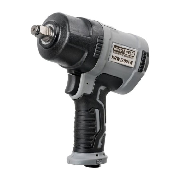 Пневматический ударный гайковерт KraftWell 1/2", 1280 Нм KRW1280IW Пневматический ударный гайковерт KraftWell 1/2", 1280 Нм KRW1280IW