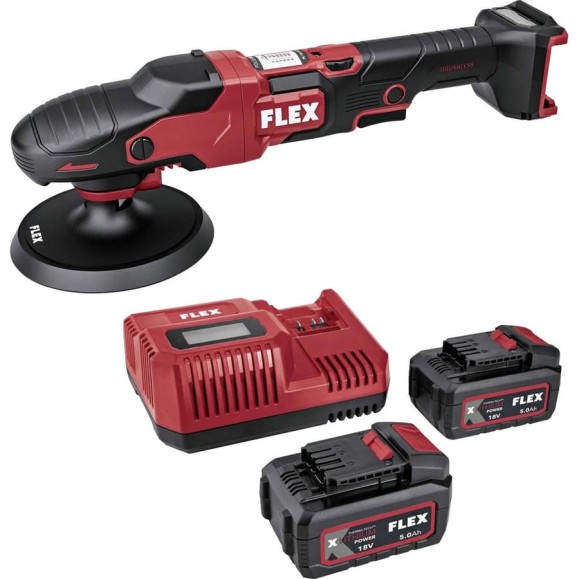 Аккумуляторная ротационная полировальная машина FLEX PE 150 18-EC Set 533019 Аккумуляторная ротационная полировальная машина FLEX PE 150 18-EC Set 533019