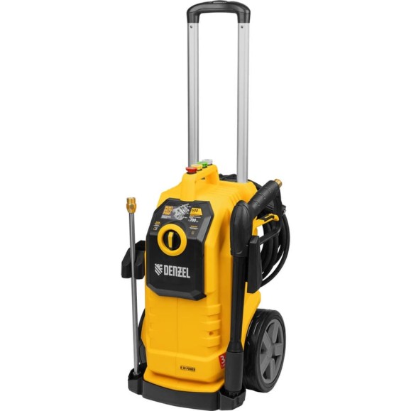 Моечная машина высокого давления Denzel K 50 Power, 2100 Вт, 150 бар, 600 л/ч, асинхронный двигатель, 58271 Моечная машина высокого давления Denzel K 50 Power, 2100 Вт, 150 бар, 600 л/ч, асинхронный двигатель, 58271