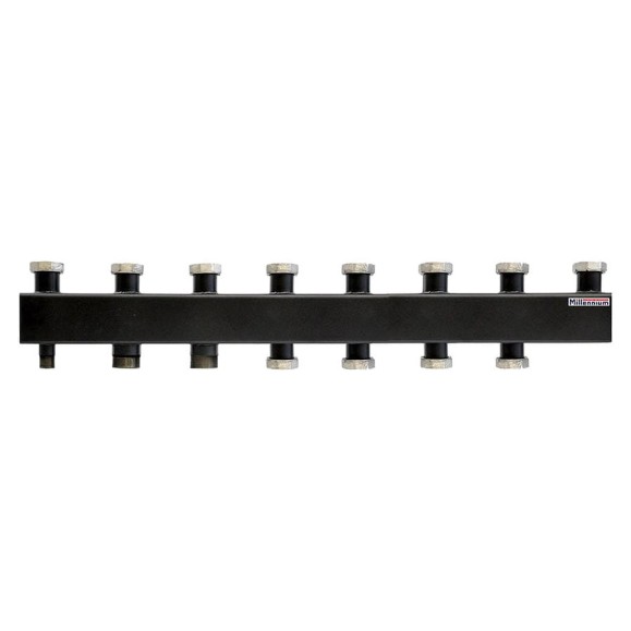 Коллектор для котла Millennium 1 1/2" наружная резьба х 1 1/2" внутренней резьбой /125мм/ 4+2 контура MKS4085.42F Коллектор для котла Millennium 1 1/2" наружная резьба х 1 1/2" внутренней резьбой /125мм/ 4+2 контура MKS4085.42F