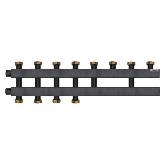 Коллектор для котла Millennium 1 1/2" наружная резьба х 1 1/2" внутренней резьбой /125мм/ дублер 4+2 контура MKD40140.42F Коллектор для котла Millennium 1 1/2" наружная резьба х 1 1/2" внутренней резьбой /125мм/ дублер 4+2 контура MKD40140.42F