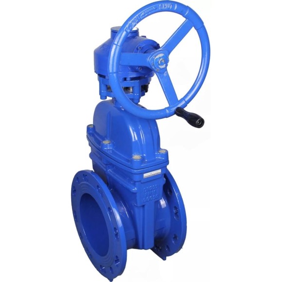Задвижка клиновая DN.ru 30ч939р GGG50-GGG50-EPDM-BLUE ISO Ду125 Ру10/16 с редуктором RMN1-360Z-T2,35-ISO D040-09319 Задвижка клиновая DN.ru 30ч939р GGG50-GGG50-EPDM-BLUE ISO Ду125 Ру10/16 с редуктором RMN1-360Z-T2,35-ISO D040-09319