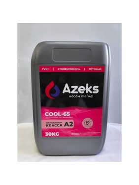 Теплоноситель AZEKS -65 Канистра 30 кг (Этиленгликоль) AZ6530