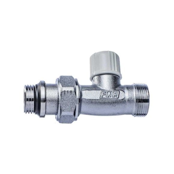 Прямой запорный вентиль FAR 1/2" М24х19, уплотнение EPDM FV 1305 C12 Прямой запорный вентиль FAR 1/2" М24х19, уплотнение EPDM FV 1305 C12