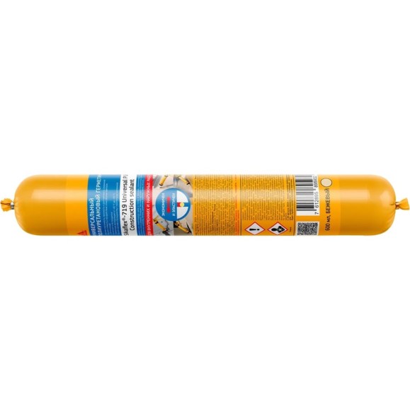 Универсальный эластичный полиуретановый герметик SIKA Flex-719 Universal PU бежевый, туба 600 мл 745474 Универсальный эластичный полиуретановый герметик SIKA Flex-719 Universal PU бежевый, туба 600 мл 745474