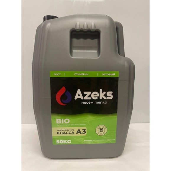 Теплоноситель AZEKS -BIO Канистра 50 кг. (Глицерин) AZB3050 Теплоноситель AZEKS -BIO Канистра 50 кг. (Глицерин) AZB3050