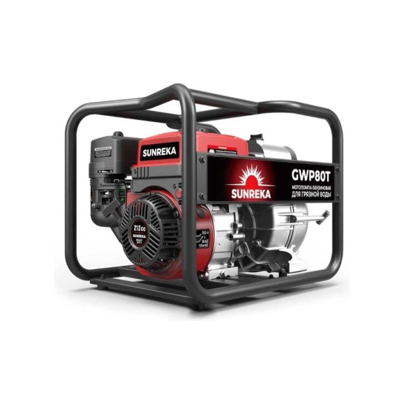 Мотопомпа SUNREKA GWP80T 215005 Мотопомпа SUNREKA GWP80T 215005