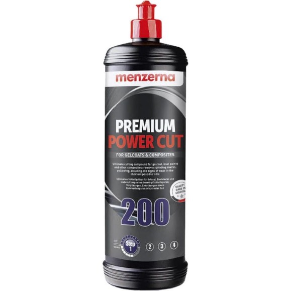 Паста полировальная профессиональная Menzerna Premium Power Cut 200 1л, 24017.261.080 Паста полировальная профессиональная Menzerna Premium Power Cut 200 1л, 24017.261.080