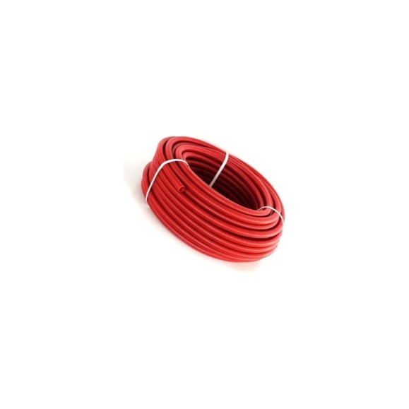 Труба гофрированная Heisskraft CorrugatedPipe 34мм, 50м, красный 14534251 Труба гофрированная Heisskraft CorrugatedPipe 34мм, 50м, красный 14534251