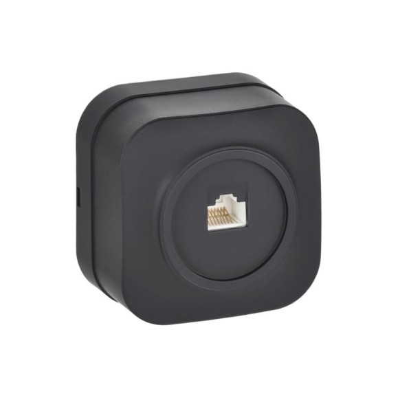 Розетка компьютерная IEK GLORY RJ45 кат.5E о/у РК10-ХЧм черный матовый EKH10-K02M Розетка компьютерная IEK GLORY RJ45 кат.5E о/у РК10-ХЧм черный матовый EKH10-K02M