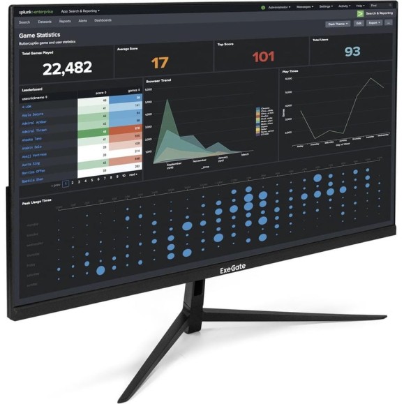 Монитор ExeGate 27 100 Гц SuperView EH2707 IPS LED Grade A+, FHD, 1920x1080 100Гц, 16:9, 250cd/m2, 1300:1, 178/178, 5ms, D-Sub, HDMI, FreeSync, Flicker-fr 298355 Монитор ExeGate 27 100 Гц SuperView EH2707 IPS LED Grade A+, FHD, 1920x1080 100Гц, 16:9, 250cd/m2, 1300:1, 178/178, 5ms, D-Sub, HDMI, FreeSync, Flicker-fr 298355