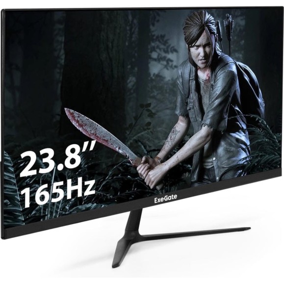 Монитор ExeGate игровой с аудио 23.8 165 Гц Combat EG2407CA IPS LED Grade A+, FHD, 1920x1080 165Гц, 16:9, 300cd/m2, 1000:1, 178/178, 1ms, Speakers, HDMI, 298710