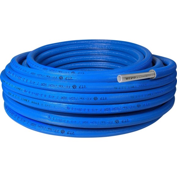 Труба RTP EVOH PE-Xa в изоляции, 16x2.2x6, 100м, синяя, 47927 Труба RTP EVOH PE-Xa в изоляции, 16x2.2x6, 100м, синяя, 47927