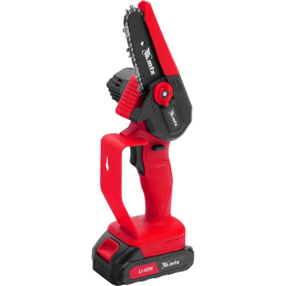 Цепная мини-пила аккумуляторная MTX MCS-100, шина 100 мм, Li-Ion, 20 В 58640 Цепная мини-пила аккумуляторная MTX MCS-100, шина 100 мм, Li-Ion, 20 В 58640