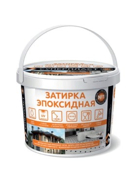 Затирка эпоксидная Суперпласт серый 7032 1 кг 4687206674110
