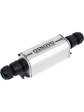 Уличный PoE удлинитель OSNOVO E-PoE/1GW 10/100/1000M Gigabit Ethernet до 500м (до 22W). sct0943 Уличный PoE удлинитель OSNOVO E-PoE/1GW 10/100/1000M Gigabit Ethernet до 500м (до 22W). sct0943