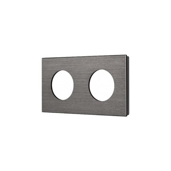 Рамка Arlight FRM-PRESTO-ALR-2-GR алюминиевая, 1шт 043874 Рамка Arlight FRM-PRESTO-ALR-2-GR алюминиевая, 1шт 043874