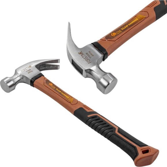 Молоток-гвоздодер FORSTIME 250гр FT-T7008(65299) Молоток-гвоздодер FORSTIME 250гр FT-T7008(65299)