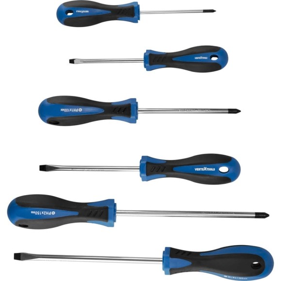 Набор отверток vertextools 6 предметов 0061-6 Набор отверток vertextools 6 предметов 0061-6
